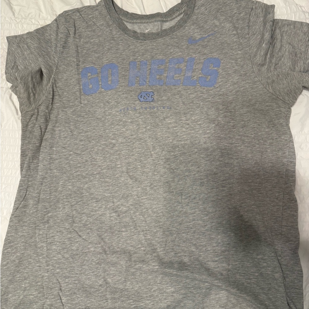 Gray Nike go heels Shirt